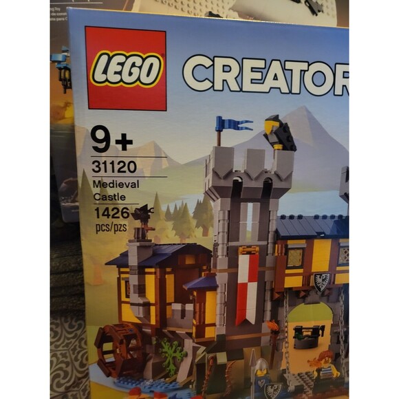 LEGO Creator 3 in 1 Medieval Castle & Dragon Toy Set 31120 First Bag Opened